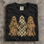 Hunting Season Ghosts Comfort Colors Camo Mallard Tee