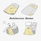 Pusheen Cat Plush Blanket Ultra Soft Flannel Fabric Adorable Kawaii Design Perfect Couples Gift For Anime Fans Cuddle Essential Cozy Nights Snuggle Companion office nap cover flannel portable throw blanket - View 6