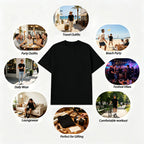 Men's Unisex Print T-Shirt, Menswear Streetwear Round Neck Soft Retro 90s Horror Movie Graphic Tee with Jack-O-Lantern Designs for Halloween Parties, Casual Short Sleeve Everyday Top,sohochic - View 7