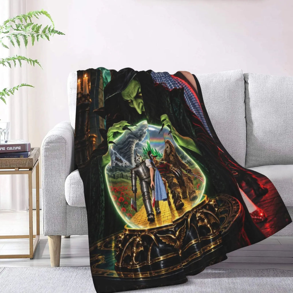 Halloween-M Blanket All Season Sofa Bedroom Chairs Dorm Couch Camping Soft Warm Cozy Bed Fleece Throw Gift for Men Women Boy Girl - View 46
