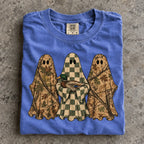 Hunting Season Ghosts Comfort Colors Camo Mallard Tee