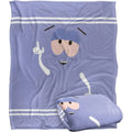South Park Towelie Officially Licensed Flannel Blanket - Premium Flannel Material Silky Touch Super Soft Throw for Bed Sofa Office Travel Camping Mother's Day Valentine's Day Birthday Christmas Gift - View 1