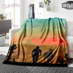 Red Dead Redemption John Marston Flannel Blanket - Premium Flannel Material Game Series Cowboy Characters Throw for Home Bedspread Decoration Mother's Day Valentine's Day Birthday Christmas Gift - View 10