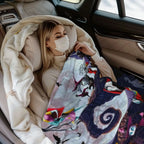 SPXUBZ Christmas Movie Blanket Soft Warm Cartoon Flannel Throw Blanket Lightweight Car Sofa Bedroom Blankets Gifts for Kids Young Adults Men Women Boy Girl - View 3