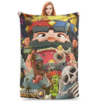 Clash Royale Game Super Soft Blanket Kids Plush Throw Blanket Street Trend Couch Bed Flannel Bedspread Sofa Bed Cover Christmas gift Dream Weave Home - View 11