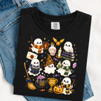 Comfort Colors Wizard Ghost Shirt, Magical Halloween Graphic Tee, Fantasy Ghost T-Shirt, Spooky Wizard World Inspired Gift - View 15