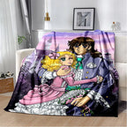 2025 New Style Candy Candy Girl Cartoon Anime Soft Plush Blanket,Flannel Throw Blanket Polyester Blanket for Living Room Bedroom Sofa Kid Gift - View 19