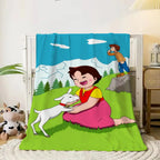 Blankets for Decorative Sofa Blanket for Sofas Heidi Friend Bed Throw Character Blanket King Size Luxury Blankets and Throws - View 1