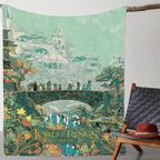 Lord Of The Rings Flannel Throw Middle Earth Landscape Ultra Soft Warm Fabric All Season Comfort Perfect For Sofa Bed nap Chair Decor Durable Machine Washable Long Lasting Quality blankets ultra-soft throw blanket - View 3