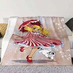 [Memorial Day Deals] Multi-Size Anime Candy Digital Print Glam Soft Cozy Blanket - All-Season Wrap for Sofa, Office - Christmas Gift for Friends, Anime Room Decor & House Decor - View 4