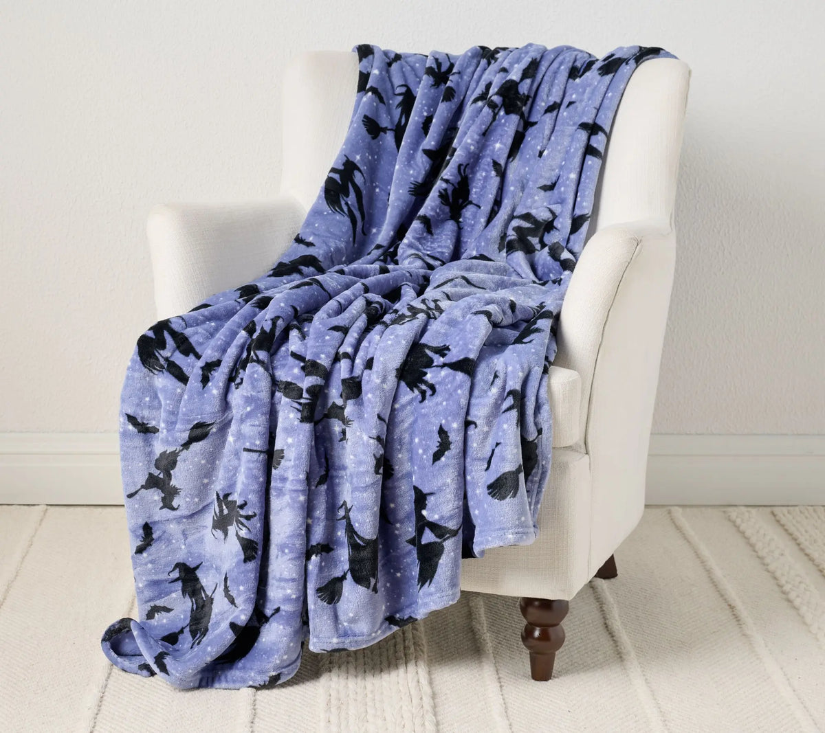 Home Reflections Oversized 60x80 Halloween Plush Throw - View 3