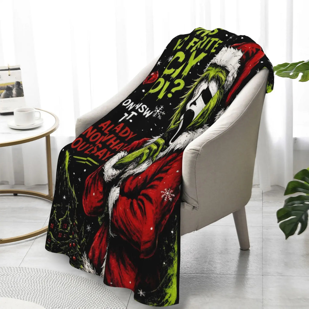 Halloween-M Blanket All Season Sofa Bedroom Chairs Dorm Couch Camping Soft Warm Cozy Bed Fleece Throw Gift for Men Women Boy Girl - View 10