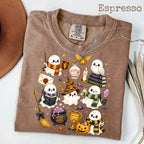 Comfort Colors Wizard Ghost Shirt, Magical Halloween Graphic Tee, Fantasy Ghost T-Shirt, Spooky Wizard World Inspired Gift - View 10