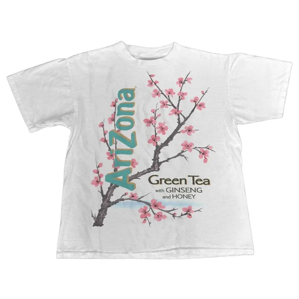 Vintage Arizona Green Tea Cherry Blossom Shirt Unisex Tee