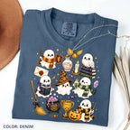 Comfort Colors Wizard Ghost Shirt, Magical Halloween Graphic Tee, Fantasy Ghost T-Shirt, Spooky Wizard World Inspired Gift - View 21