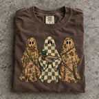 Hunting Season Ghosts Comfort Colors Camo Mallard Tee