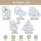 Soft Funny Throw Blanket M-Monster Jam Flannel Blanket - Soft and comfortable, with fashionable print design, suitable for daily use and gift giving (birthdays, Christmas, Thanksgiving) B-4 - View 5