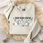 Boo Boo Crew Sweatshirt or T-Shirt, Funny Nurse Shirt, Nurse Crewneck Sweatshirt, Nursing Gift,Nurse Tee, Ghost Nurse Shirt, Halloween Nurse Sweatshirt - View 9