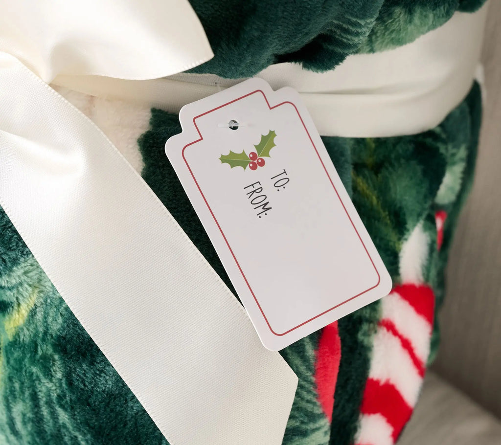 Kringle Express Oversized 60x80 Holiday Printed Throw - View 3