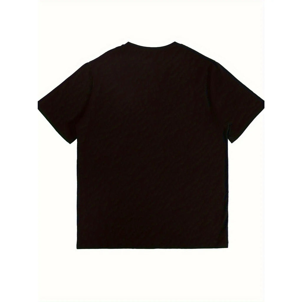 Men's Cotton Graphic Tee - Fun Weed Lung Print