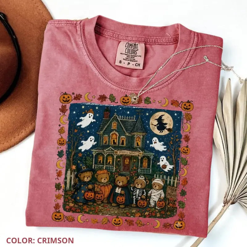 Comfort Colors 90s Bears Halloween Graphic Tee