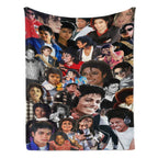 Michael Jackson Music Legend Fleece Throw Blanket - Fleece Fabric, Wrinkle-Resistant, Flannel Weave, Iconic Collage, HD Print, Durable, Breathable, Lightweight, Multi-Size (60in Option), All Seasons, for Adults’ Bed & Couch, Home & Travel - View 6