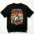Texas Movie Graphic T-Shirt - Halloween Regular Fit Tee, Spooky Season Fan Top - View 17